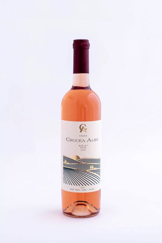 Vinuri din Crama - Vin Rosé Merlot Crama Crucea Alba